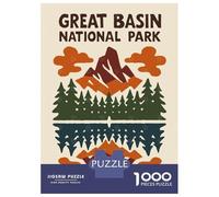 1000 Pieces Jigsaws Adults Puzzles Gifts Great Basin National Park Illustration Puzzles for Adults DIY Toys Home Decoration Gifts for Friends And Family 70x50cm/1000pcs