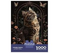 1000 Pieces Jigsaws Adults Puzzles Gifts Havana Brown Puzzles for Adults DIY Toys Home Decoration Gifts for Friends And Family 52x38cm/1000pcs