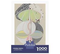 1000 Pieces Jigsaws Adults Puzzles Gifts Hilma Af Klint Tree of Knowledge Puzzles for Adults DIY Toys Home Decoration Gifts for Friends And Family 70x50cm/1000pcs