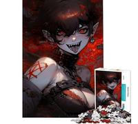 1000 Pieces Jigsaws Adults Puzzles Gifts Infernal Lilith for Educational Game Challenge Toy Educational Game Wall Decoration Art Work Gifts (Size 50x75cm)