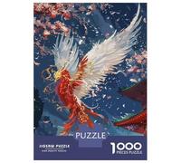 1000 Pieces Jigsaws Adults Puzzles Gifts Japanese Phoenix Puzzle for Adults Hands-on Game Analysis And Logic Challenging To Complete 70x50cm/1000pcs