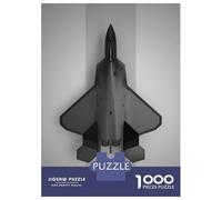 1000 Pieces Jigsaws Adults Puzzles Gifts Lockheed Martin F22 Rapto Jigsaws for Adults Anti-Stress Toys Difficult Challenge Challenging To Complete 38x26cm/1000pcs