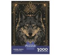1000 Pieces Jigsaws Adults Puzzles Gifts Lupine Gaze Puzzle for Adults Hands-on Game Analysis And Logic Challenging To Complete 52x38cm/1000pcs