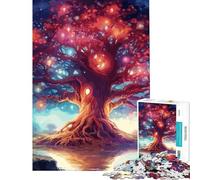 1000 Pieces Jigsaws Adults Puzzles Gifts Magical Tree Help The Brain Exercise But Fun And Humorous Educational Game for Age 14+ Game (50x75cm)
