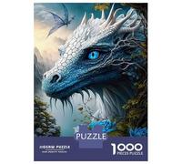 1000 Pieces Jigsaws Adults Puzzles Gifts Mandala Ice Dragon Jungle Jigsaw Puzzle Fun Games For Family Fun Gifts for Friends And Family 38x26cm/1000pcs