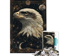 1000 Pieces Jigsaws Adults Puzzles Gifts Mighty Eagle Tarot Cards Help The Brain Exercise But Fun And Humorous Educational Game for Age 14+ Game (50x75cm)