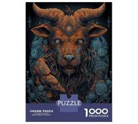 1000 Pieces Jigsaws Adults Puzzles Gifts Minotaur Fantasy Series Puzzles for Adults Brain Teaser Game Analysis And Logic Birthday Present, Gifts, 38x26cm/1000pcs