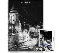 1000 Pieces Jigsaws Adults Puzzles Gifts Munich Challenging Game Toys Perfect Decoration Toy Wall Decor Size 38x52cm