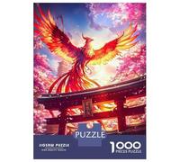1000 Pieces Jigsaws Adults Puzzles Gifts Phoenix Torii Pathway Japa Jigsaw Puzzle Fun Games For Family Fun Gifts for Friends And Family 70x50cm/1000pcs