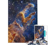 1000 Pieces Jigsaws Adults Puzzles Gifts Pillars of Creation Webb Adult Jigsaw Puzzle Fun Games Improve Memory Challenging To Complete (size 38x52cm)
