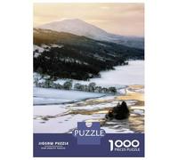 1000 Pieces Jigsaws Adults Puzzles Gifts Queens View Pitlochry Jigsaw Puzzle DIY Toys A Work of Art Gifts for Friends And Family 70x50cm/1000pcs