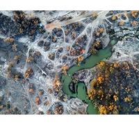 1000 Pieces Jigsaws Adults Puzzles Gifts - River trees landscape 75x50cm