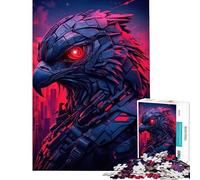1000 Pieces Jigsaws Adults Puzzles Gifts Robotic Eagle Art Help The Brain Exercise But Fun And Humorous Educational Game for Age 14+ Game (38x52cm)