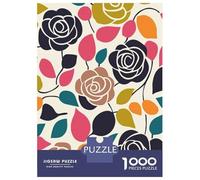 1000 Pieces Jigsaws Adults Puzzles Gifts Roses Matisse Floral Mid Century Jigsaws for Adults Fun Games For Family Fun Great Gift for Gaming 38x26cm/1000pcs