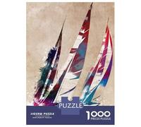 1000 Pieces Jigsaws Adults Puzzles Gifts Sailing Sport Art Puzzles for Adults Brain Teaser Game Analysis And Logic Birthday Present, Gifts, 38x26cm/1000pcs