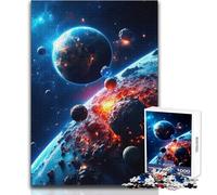 1000 Pieces Jigsaws Adults Puzzles Gifts Small Cosmic Flashes Calming Enjoyable Free Time Premium Accurate Cut Play Toy Size 50x75cm