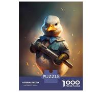 1000 Pieces Jigsaws Adults Puzzles Gifts Soldier Baby Duck Puzzle for Adults Hands-on Game Analysis And Logic Challenging To Complete 38x26cm/1000pcs