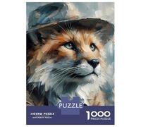 1000 Pieces Jigsaws Adults Puzzles Gifts The Day Sherlock Turned Into A Fox Jigsaws for Adults Anti-Stress Toys Difficult Challenge Challenging To Complete 38x26cm/1000pcs