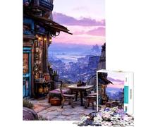 1000 Pieces Jigsaws Adults Puzzles Gifts The Last Table Difficult And Challenge Home Art Decor Educational Toy for And from 14 Years And over (38x26cm)