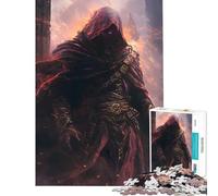 1000 Pieces Jigsaws Adults Puzzles Gifts The Necromancer of The Black Gate Learning Educational Toys Educational Game Home Art Decor Great Gifts (Size 38x52cm)