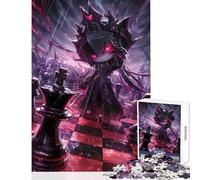 1000 Pieces Jigsaws Adults Puzzles Gifts The Queen of Chess Educational Toy Art Work Gift for Educational Game Challenging To Complete Size 38x26cm