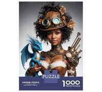 1000 Pieces Jigsaws Adults Puzzles Gifts The Steampunk Enchantress Puzzle for Adults Relax Games For Family Fun Gifts for Friends And Family 38x26cm/1000pcs