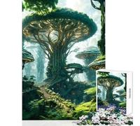 1000 Pieces Jigsaws Adults Puzzles Gifts The Tree Educational Toy Art Work Gift for Educational Game Challenging To Complete Size 38x52cm