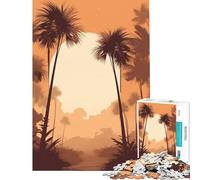 1000 Pieces Jigsaws Adults Puzzles Gifts Tropical Paradise for Educational Game Toy Intellectual Game Art Work Gifts Family Activities (Size 50x75cm)