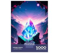 1000 Pieces Jigsaws Adults Puzzles Gifts Whispering Crystal Vault Puzzle for Adults Hands-on Game Analysis And Logic Challenging To Complete 70x50cm/1000pcs