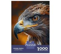 1000 Pieces Jigsaws Adults Puzzles Gifts Wild Eagle Portrait Jigsaw for Adults Family Games A Work of Art Gifts for Friends And Family 38x26cm/1000pcs