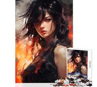 1000 Pieces Jigsaws Adults Puzzles Girl Next Door Jigsaws for Adults Puzzle Analysis And Logic Difficult And Challenge Educational Family Game (38x52cm)