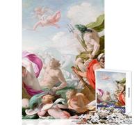 1000 Pieces Jigsaws Adults Puzzles Gr ods Eustache Sueur Educational Game Pattern Assembly Anti-Stress Toys Great Gifts for Gaming (38X26CM)