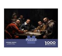 1000 Pieces Jigsaws Adults Puzzles Group of Men in Historical Attire Puzzle for Adults Relax Games Birthday Present Parent-child Interaction 38x26cm/1000pcs