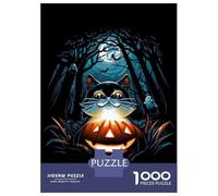 1000 Pieces Jigsaws Adults Puzzles Halloween Mystery Jigsaw for Adults Toy Wall Decor Hand Speed Race Difficult And Challenge 38x26cm/1000pcs