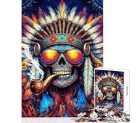 1000 Pieces Jigsaws Adults Puzzles Kaleidoscopic Wisdom Quality Family Leisure at Home Unique Christmas (50X75cm)