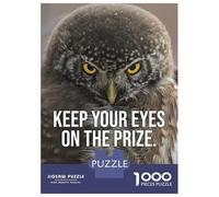1000 Pieces Jigsaws Adults Puzzles Keep Your Eye On The Prize Puzzles for Adults Family Game Presents for Women Unique Gifts for Birthday And Christmas 38x26cm/1000pcs