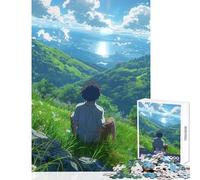 1000 Pieces Jigsaws Adults Puzzles Looking at The Horizon Jigsaw 1000 Pieces Practical Game Great Gifts And Toys Presents for Women (38x26cm)