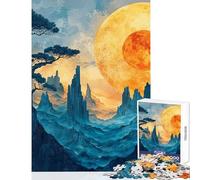 1000 Pieces Jigsaws Adults Puzzles Lost City Educational Game But Fun And Humorous Toy Wall Decor Great Gifts for Gaming (50X75cm)