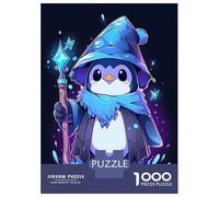 1000 Pieces Jigsaws Adults Puzzles Penguin Wizard Magic Adult Puzzles Family Games Perfect Decoration Birthday And Unique Gifts 70x50cm/1000pcs