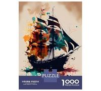 1000 Pieces Jigsaws Adults Puzzles Pirates Life Puzzle for Adults Brain Teaser Game Analysis And Logic for Is Ideal As A Gift 38x26cm/1000pcs