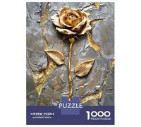 1000 Pieces Jigsaws Adults Puzzles Precious Petal Rose Art Jigsaw for Adults Fun Games Staycation Kill Time Unique Gifts for Birthday And Christmas 38x26cm/1000pcs