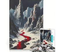 1000 Pieces Jigsaws Adults Puzzles Red River Educational Games Home Art Decor Artists' Collection Fine Arts 38x52cm