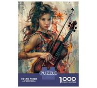 1000 Pieces Jigsaws Adults Puzzles Rhythmic Joy Jigsaw for Adults Fun Games Staycation Kill Time Unique Gifts for Birthday And Christmas 52x38cm/1000pcs