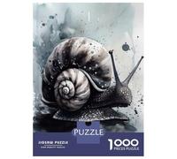 1000 Pieces Jigsaws Adults Puzzles Snail Slow And Steady Jigsaw for Adults Toy Wall Decor Hand Speed Race Difficult And Challenge 70x50cm/1000pcs