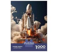 1000 Pieces Jigsaws Adults Puzzles Space Shuttle Launch-1 Puzzle for Adults Brain Teaser Game Analysis And Logic for Is Ideal As A Gift 70x50cm/1000pcs