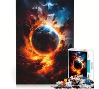 1000 Pieces Jigsaws Adults Puzzles Space Tidal Forces, Hands-on Game, Precision Cutting, Birthday Present, Gifts, 38x52cm