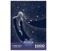 1000 Pieces Jigsaws Adults Puzzles Star Eater And Diver Puzzle for Adults Anti-Stress Toys Pattern Assembly Parent-child Interaction 38x26cm/1000pcs