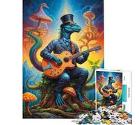 1000 Pieces Jigsaws Adults Puzzles Steampunk Dinosaur Ballads Jigsaw for Adults Relaxing Games Perfect Decoration Parent-child Interaction (Size 50x75cm)