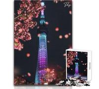 1000 Pieces Jigsaws Adults Puzzles Sumida Tokyo Metropolis Educational Games Stress Reliever Gift For Birthdays Size 50x75cm