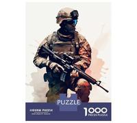 1000 Pieces Jigsaws Adults Puzzles The Soldier Puzzle for Adults Brain Teaser Game Analysis And Logic for Is Ideal As A Gift 38x26cm/1000pcs